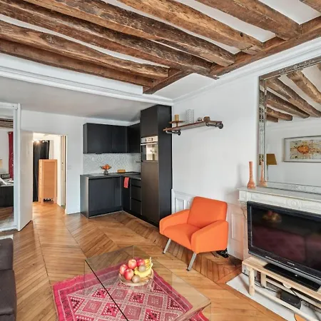 Appartamento Bnbnook - Bright 1br By Opera & Louvre & Galleries